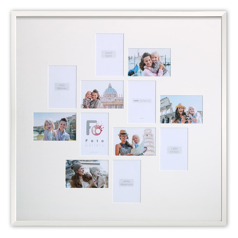 Holzrahmen FOTO GALERIA WHITE weiß